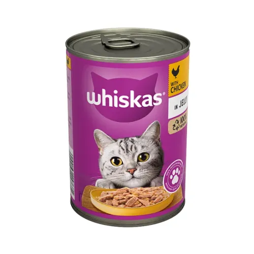 Whiskas Cat Tin Chicken Jelly