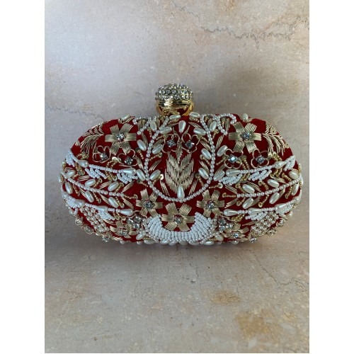 Ambrose (Oval Clutch)(Red)(ST266)