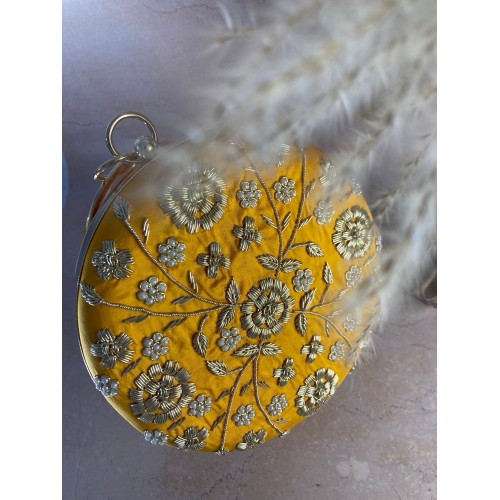 Esha Bangle Clutch (Yellow) (ST697)