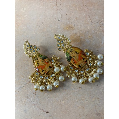 Statement Rajisthan Queen Earrings (ST747)