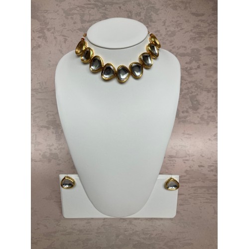 Mira Gold Plated Kundan Set (ST762)