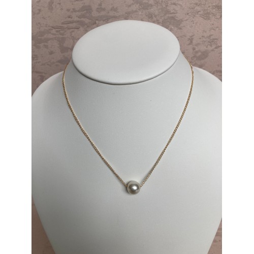 Elegant Pearl Ball Necklace (ST210) Gold