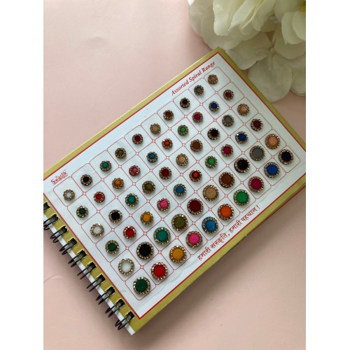 Assorted Mixed Designs 360 Bindi Booklet (ST784)