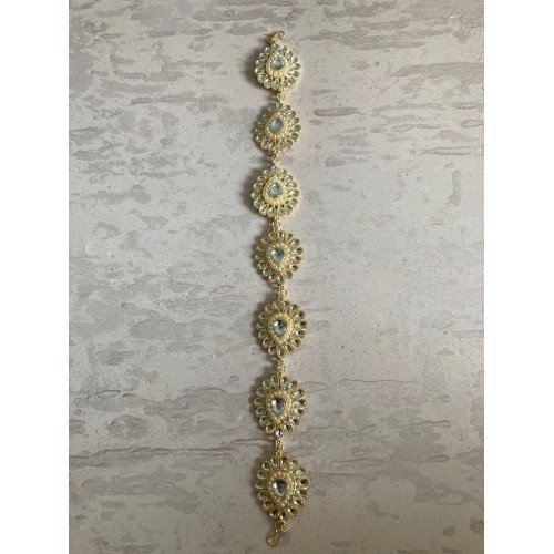 Ambar Gold Plated Sheeshphool (ST759)