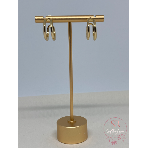 Wren Double Hoop Earrings (ST053)