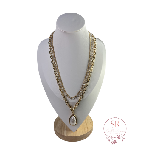 Valentina Layered Necklace (ST072)