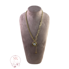 Rowan Pearl Pendant Necklace (ST084)
