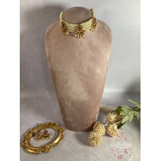 Naseeb Meenakari Gold Plated Choker Set (ST157)