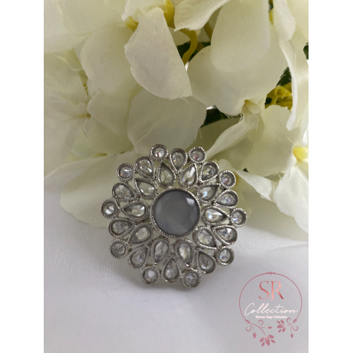 Gohar Classic Ring (ST004) Grey