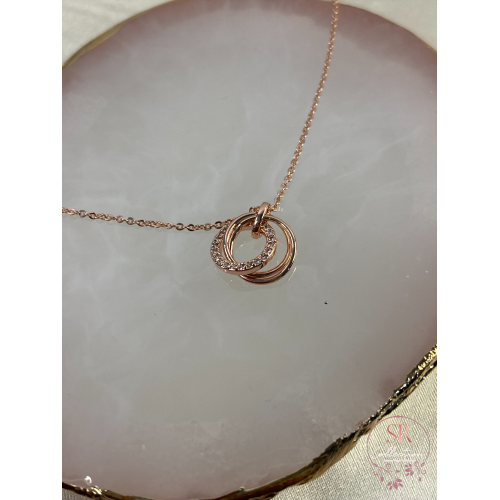 Elena Chain Pendant Necklace (ST010)