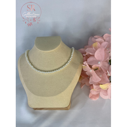 Elegant Pearl Choker Necklace (ST204)