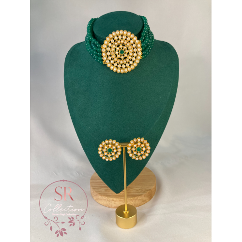 Aishwariya Mala Choker Set (ST126) Green