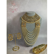 Amrita Gold Plated Kundan and Crystal Set (ST218)