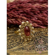 Zoya Antique Ring (ST006) Ruby