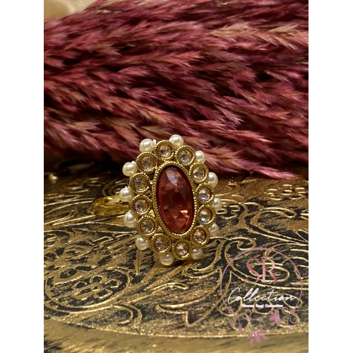 Zoya Antique Ring (ST006) Ruby