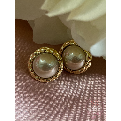 Adele Pearl Stud Earrings (ST059)