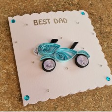 Fathers Day Card, Greetings Card, Personalised Card, Customised Card, Motorbike Card, Card for Grandfather/Father/Son, Birthday Cards