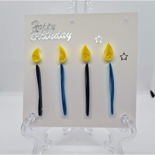 Birthday cards/Card for her/Card for him/Greetings card/Keepsake cards/Quilled cards