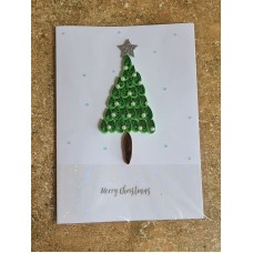 Quilled Christmas Cards, Quilled Cards, Christmas Tree Cards, Christmas Cards, Cards to Gift.