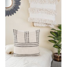 Striped Cotton Cushion Cover