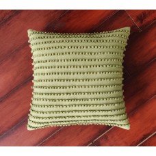 Embellished Lime Cushion Cover