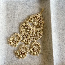 GULCHANDNI Gold Kundan Jhoomar