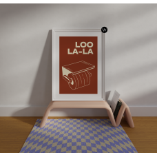 Loo-la-la Poster Print