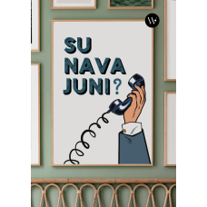 Su Nava Juni Gujarati Poster Print