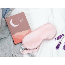 100% Mulberry Silk Sleep Mask Gift Set With Bedtime Journal Notebook | Eye Mask Night Journal Reflection Evening Ritual | Self Care