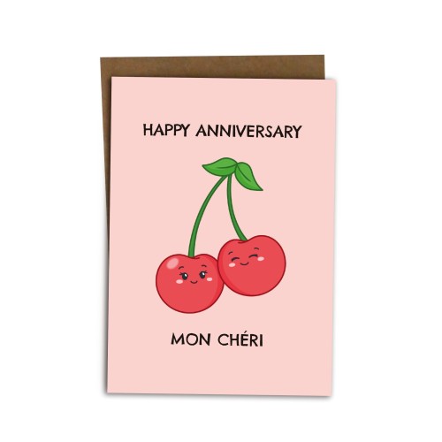 Happy Anniversary Card Wedding Anniversary Card Cute Funny Pun For Boyfriend Girlfriend Partner For Wife Husband Anniversary Gifts BYANIKA