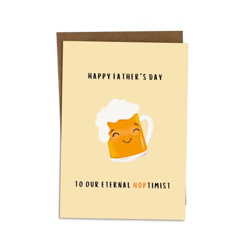 Happy Fathers Day Card Beer For Dad Step Dad Grandad Husband From Daughter Son BYANIKA
