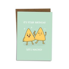 Happy Birthday Card - Desi Card, Funny Indian Card, Pun Humour BYANIKA