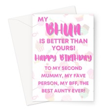 Happy Birthday Bhua Greeting Card