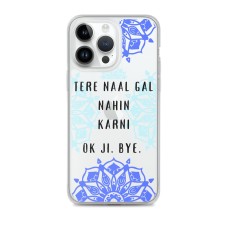 I Don't Want to Talk to You Clear Case for iPhone®
