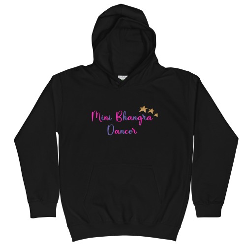 Mini Bhangra Dancer, Kids Hoodie