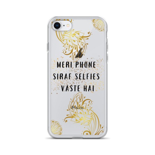 Siraf Selfies Clear Case for iPhone®