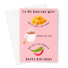 Sweet Like Ladoo, Birthday Card