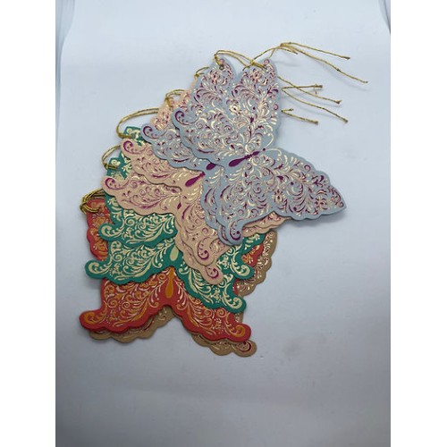 Butterfly gift tags