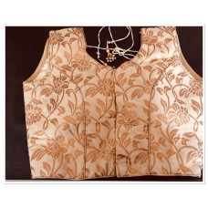 Ready made Saree blouse in gold-xl ( ready to dispatch in Uk )/239