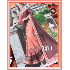 Saree in georgette in stock ready to dispatch in uk/327