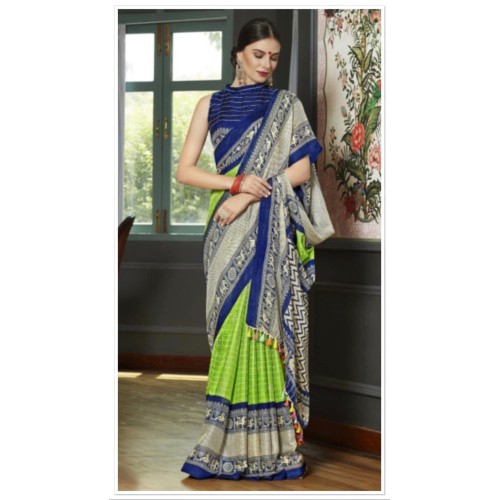 Linen saree in stock ready to dispatch in uk/335