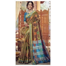 Cotton silk saree/134