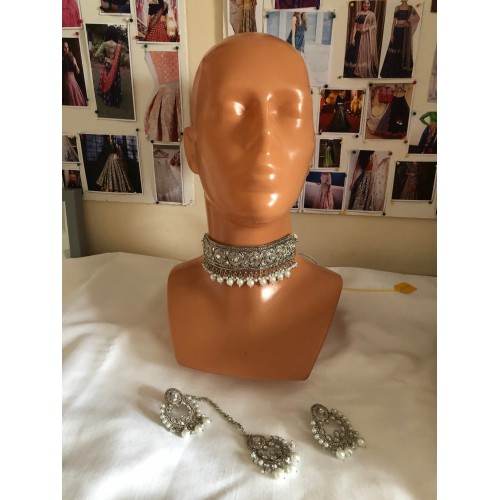 Indian choker jewellery Set ( in Uk ready to dispatch)/175