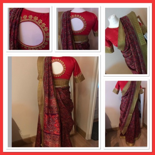 Lengha suit with pleated skirt ( ready to dispatch in Uk )443
