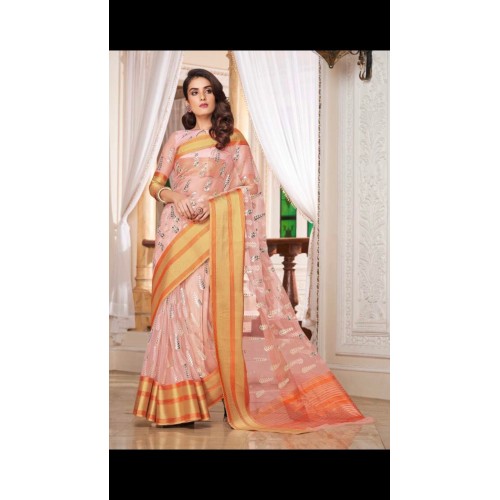 Organza saree ready to dispatch in Uk/297
