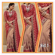 Silk bandhni ( ready to dispatch in Uk)548