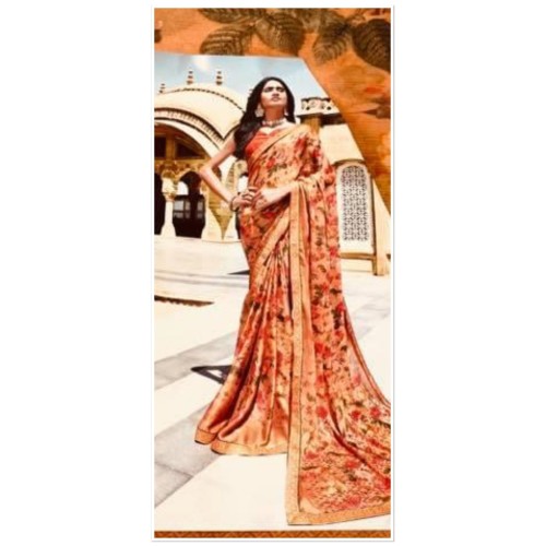 Floral saree ( ready to dispatch in Uk)586