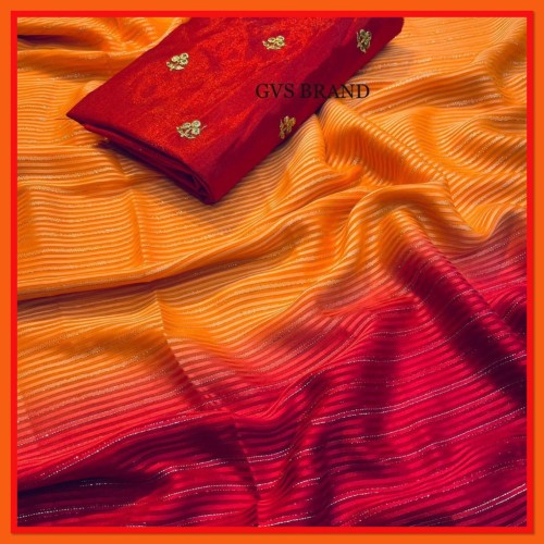 Georgette saree PN ( the shade of colour might be slightly different) 1029
