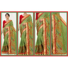 Peacock print saree 959