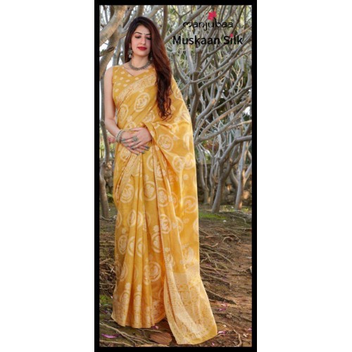 Cotton silk saree 1187